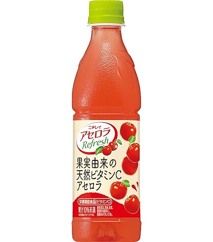 Amazon.co.jp: Nichirei Acerola Refresh, 9.5 fl oz (280 ml) x 24